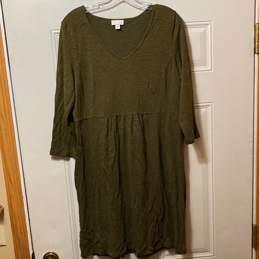 Olive Green Women's Dress